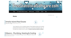 Desktop Screenshot of freestatisticalsoftware.com